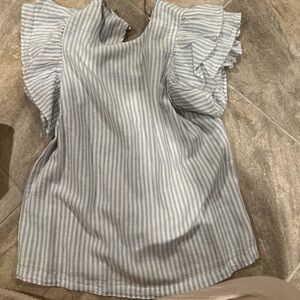 NWT (a new day) ruffle short sleeve